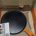 Le Creuset Enameled Cast Iron Traditional Round Crepe Pan, 10.25", Flame