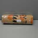 Fall Outdoor Rug Set, Hello Pumpkin Door Mat 28 x 43 in, 2 Pcs Welcome Mat Set, Orange and White Plaid Rug, Fall Front Porch Entryway Doormat Indoor Outdoor Decor, Thanksgiving Buffalo Plaid Mats (Hey There Pumpkin)