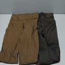 2 Pairs Women Fleece Lined Tights-Fake Translucent Leggings High Waist Pantyhose Sheer Thick Warm Tights For Women M