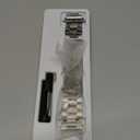 EPULY Compatible with Apple Watch Band 49mm 45mm 44mm 42mm 41mm 40mm 38mm, Business Stainless Steel Metal Watchband for iWatch Band Series 9, Ultra 2, SE, Ultra Series 8 7 6 5 4 3 2 1 Men & Women (Silver)