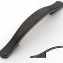 Asidrama 10 Pack 3 Inch(76mm) Oil Rubbed Bronze Kitchen Cabinet Handles Cabinet Pulls Kitchen Cabinet Hardware for Cupboard Drawer Pulls (3" Hole Center)