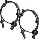 2 Pcs ABS Wheel Speed Sensors (Front Left & Right) Compatible with Honda HR-V/Insight/Civic (2016-2022) - Replaces OE Numbers 57455T7WA01 & 57450T7WA01
