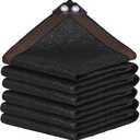 Winemana Black Shade Cloth 70%, 8x20 FT Mesh Tarp - Garden Shade for Greenhouse, Patio, Vegetables, Plants Cover and Chicken Coops, Sun Shade Net for Outdoor Protection with Reinforced Grommets