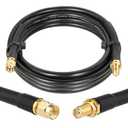 XRDS - RF SMA Cable 5FT, SMA Extension with Female Connector, 50 Ohm KMR240 Coax Coaxial Cable