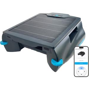 Solar Powered Pool Surface Skimmer Robot with APP Support