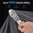 JARLINK Stretch Film, 15 Inch x 1000 Feet Shrink Wrap for Pallet Wrap, Industrial Strength Stretch Wrap with Handles, Moving Wrapping Plastic Roll, 60 Gauge, 2 Pack, Clear