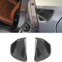 Real Carbon Fiber Door Handle Bowl Cover Compatible with Corvette C7 2014–2019