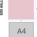 50pcs MagDurnus Hanging File Folders, Pastel Color Design,Letter Size with 1/5 Adjustable Cut Tabs, Assorted 12 Styles,Decorative,Drawer,Desk and Cabinet Use