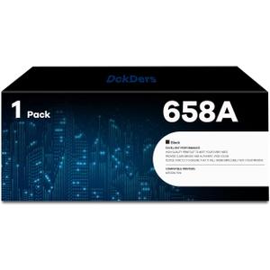 658A Black Toner Cartridge | Replacement for HP 658A W2000A Toner Cartridge Work with HP Color Ebterprise M751 M751dn 751n Printer