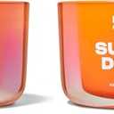 Friday Collective Sunset Disco Candle, Citrus Scented, Made with Essential Oils, 3 Wicks, 13.5 oz (Pack of 2)