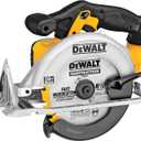 DEWALT 20V MAX Circular Saw, Cordless Sidewinder Style Portable, 6-1/2-Inch Blade, 5150 RPM, 0-50 Degree Bevel Capability, Battery Not Included (DCS391B) (Yellow)