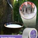 Waterproof Seam Tape, 4 Inch x 33 Feet RV Roof Seam Tape for Repair, Leaks, Heavy Duty Adhesive Tape for RVs Roof Joints Bonds All Surfaces, Weatherproof & UV Resistance Leaks Repair Tapes