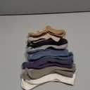 Toddler Grip Socks Non Slip Crew Socks Cute Seamless Cotton Socks for Baby Boys Girls Infants Kids 9 Pairs (3-5T, Multicolor)