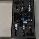 Fit for Toyota 2016-2023 Tacoma Hi/Lo Beam Fog Light Bulb Combo, 800% Brightness, Dual-sided 3570 Chips, 6000K White, 60000HRS Long Lifespan, Plug-and-Play, Pack of 6