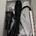 Gaiatop Mini Space Heater, Lightweight PTC Ceramic Fast Heating 500W Energy Efficient for Indoor Use, Overheating & 45 Tip-Over Protection, Portable Desk Electric Heaters for Office Home White