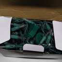 Minetom Clear Christmas String Lights 100 Count 20 Feet Incandescent Bulb Mini Lights for Indoor Xmas Tree Garland Birthday Wedding Party Festival Decoration, Green Wire (Clear Warm White)