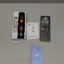 Whisper Quiet Dog Nail Grinder with LED Light, Safe & Stress-Free for Sensitive Dogs of All Breeds & Sizes, 3 Grinding Bits, 3-Speed, Pet Nail Trimmers, Rechargeable Painless Grooming Kit (Black)