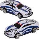 Tire Launch Race Car, Hinged Case with Mini Vehicle, Color Box Packaging - 1 Count