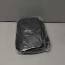 GORILLA GRIP Insulated Lunch Box Bag for Women Men, Large Leakproof Reusable Soft Cooler Bags, Multiple Compartments, Mesh Pockets, Adjustable Strap, Food Tote Keeps Drinks Cold, 8L, 10x9, Black