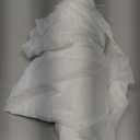 MIULEE White Sheer Curtains 80 Inches Long, 4 Panels Set, Light Filtering Voile Rod Pocket Drapes, Airy Soft Fabric Window Treatments for Living Room and Bedroom, 42 x 80 Inches