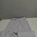 Verdusa Women's Wide Leg Sweatpants Comfy Lounge Pants Straight Leg Baggy Pants Yoga Workout Knit Trousers Winter Clothing Grey X-Small