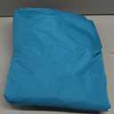 LOVE STORY Waterproof 16' x 16' x 16' Triangle Turquoise Blue Sun Shade Sail Cannoy UV Resistant for Outdoor Patio Garden Backyard (We Make Custom Size)