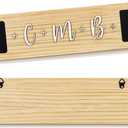 Yousoontic Epiphany Day Home Blessing Sign Catholic House Holiday Door Decorations Three Kings' Day Epiphany Gift Housewarming Wood Sign Christ Bless This House Door Mark, 15.75 x 3.94 x 0.39in