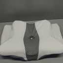 Sleep Doctor Approved Cervical Neck Pillow for Sleeping, Ergonomic Contour Side Sleeper Pillows for Adults, Cooling Orthopedic Pillow for Pain Relief Support, Memory Foam Pillows Back Stomach Sleepers (Standard, Light Grey)