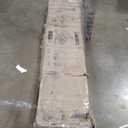 LIKIMIO Walnut Bed Frame Structurally Stable Heavy Duty Steel Slat Supported Queen Bed Frames