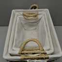 Baskets set size 15x11x8 and 9x13x7 and 8x11x6 in
