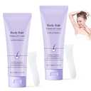 2-Pack Body Hair Removal Cream With Spatula Applicator, Body Hair Removal Cream for Sensitive Skin, Gentle Formula, Unisex Body & Skincare
