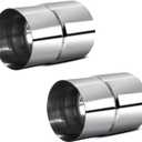 2 PCS Universal 2.75" ID to 3" OD Exhaust Pipe Adapter Connector Reducer 304 Stainless Steel 2.75 Inch to 3 Inch 2 3/4 ID to 3 OD kit