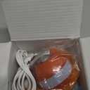 Jkanti Interactive Cat Toys for Indoor Cats,The 3rd Generation Agile Moving Cat Ball with Elastic Mesh Tail,Automatic Kitten Toys for Bored Indoor Cats,Motion Activated (Orange)