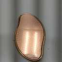 BEZOX Glass Foot File Callus Remover, Crystal Pedicure Foot Scrubber for Travel Use, Portable Handheld Sized Foot Scraper for Cracked Heel - Shinning Golden