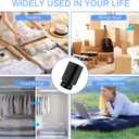 Portable Pump for Vacuum Storage Bags Electric Travel Vacuum Pump for Various Vacuum Seal Bags Cordless Rechargeable Air Pump for Compression Clothes, Blanket, Luggage (Storage Bag Not Included)
