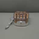 Conair Double Ceramic Hot Rollers for Long, Medium, and All Hair - Hair Curler - Hair Roller Clips Included - 1/2 inch, 3/4 inch, and 1 inch Rollers (20 Piece Set, Tan)