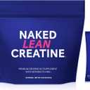 NAKED Lean Creatine HCl Stick Packs - Unflavored Con-Cret Creatine Hydrochloride with Organic Prickly Pear Extract, Electrolytes - Muscle Growth, Strength & Cognitive Support - 30 Servings