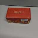 16 PCS Christmas Tree Candle Lights with Acrylic Icicles Hook Flameless LED Taper Candles with Remote for Christmas Tree Decor(16pcs,WhiteA)