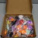 60PCS Halloween Squishy Toys for Kids, Halloween Party Favor for Kids, Halloween Classies Character Squishy Toys, Mochi Toys for Trick or Treat, Classroom Rewards, Goodie Bags