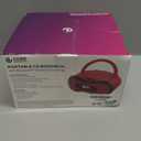 Portable Bluetooth CD Boombox with Digital FM Radio
