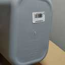 Rubbermaid Commercial Products Deskside Wastebasket/Trash Can, 3.25-Gallon/13-Quart, Gray, Plastic, for Bedroom/Bathroom/Office, Fits Under Desk/Sink/Cabinet