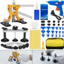 Car Dent Puller Kit, 56PCS Paintless Dent Removal Tools, Car Dent Repair Kit Adjustable Dent Lifter, Bridge Puller, Dent Remover Tool for Car Auto SUV Hail Damage DIY Repair