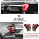 FULL LED Type Tail Light Lamp Assembly Compatible with 2018-2021 Ford Expedition XLT/Limited/Limited/King Ranch/Platinum Left Driver Side & Right Driver Side