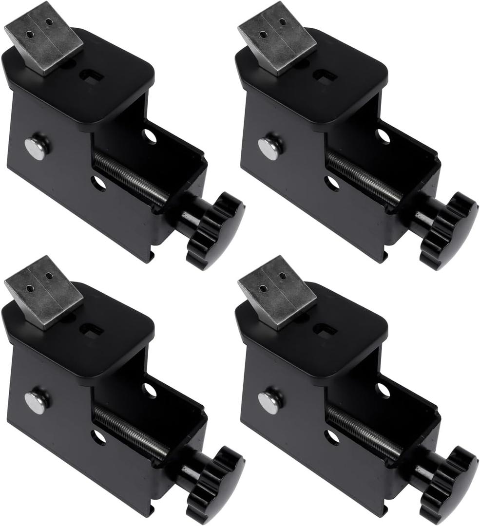 4PCS Tire Changer Adapters ATV Wheel Rim Adapter Fixture for Standard Jaw Claws, Motorcycle Tire Changer Machine, Adjustable Rim Clamp Can Be Used for Tire Disassembly