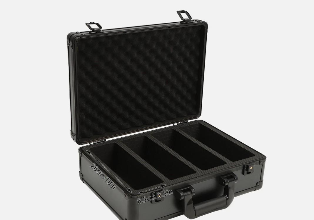 For Storage Organization Coin Collection Graded Coin Slab Case Travel Holder Box