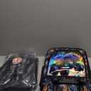 3PCS Truck Rolling Backpack for Boys, Kids Roller Bookbag with Wheels, Car Wheeled School Backpack for Elementary Preschool Kindergarten(Black)