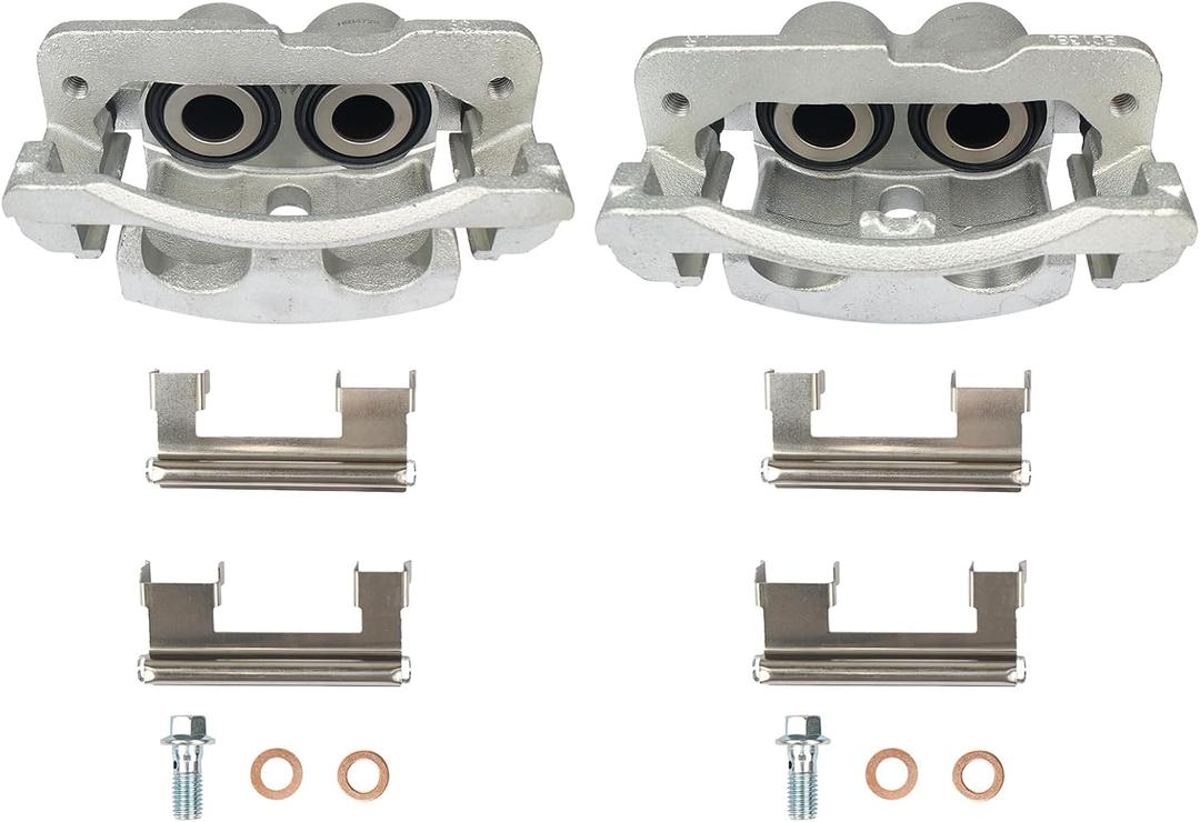 PAROD Front/Rear Brake Caliper Fit for Cadillac Escalade ESV EXT, Chevy Astro Avalanche Express Silverado Suburban 1500 2500 Tahoe, GMC Safari Savana Sierra Yukon XL1500 2500, Hummer #18B4729 18B4728
