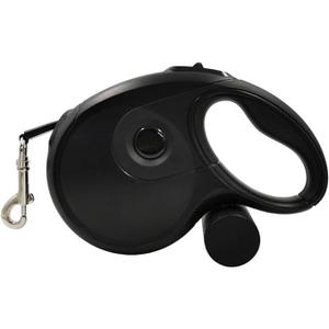 Automatic Dog Leash Lead Black 5M 8M Automatic Extending Nylon Retractable Leash for Large Dogs Pet Dog Leashes Lead Dog Walking Leash Rope 5M