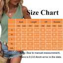 Womens Tank Tops Summer Tank Tops for Women 2024, V Neck Sleeve Embroidery Tops, Casual Loose Trendy Tops