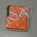 Card Case for Yoto Cards,80-Pockets binder with Zipper,Portable Card Holder Book for Holding Mini Audiobook Cards,Suitable for Boys and Girls(Orange)